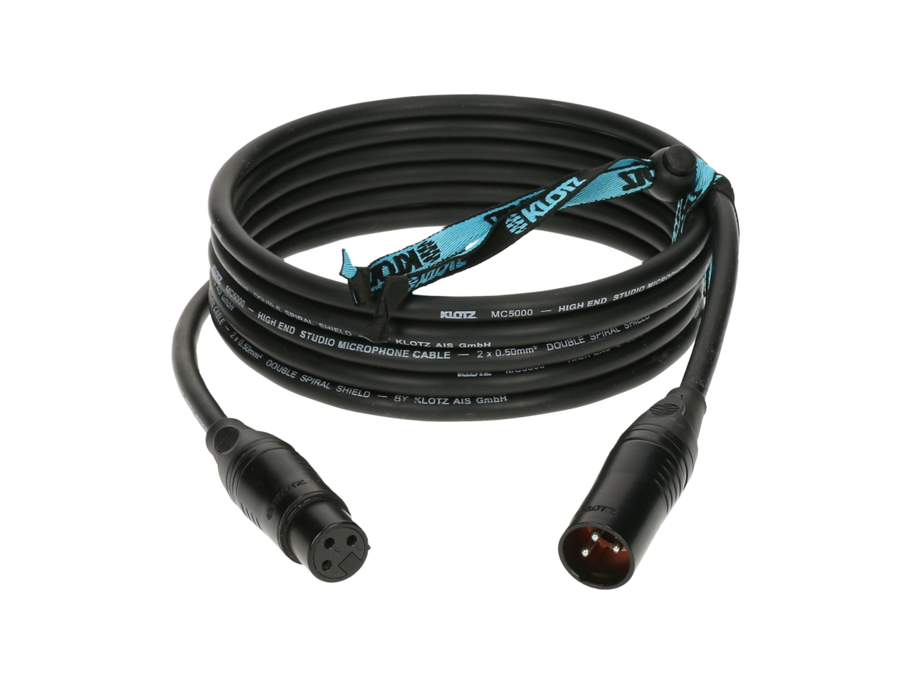 M-5 Mikrofonkabel XLR Ganzmetall 3m