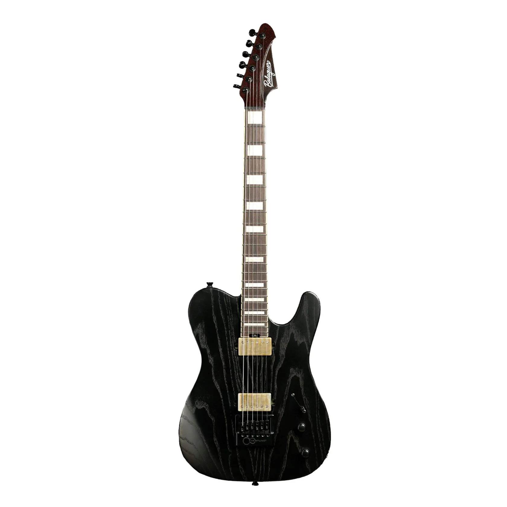 Signature Woodman BB Satin Rustic Black Evertune E-Gitarre