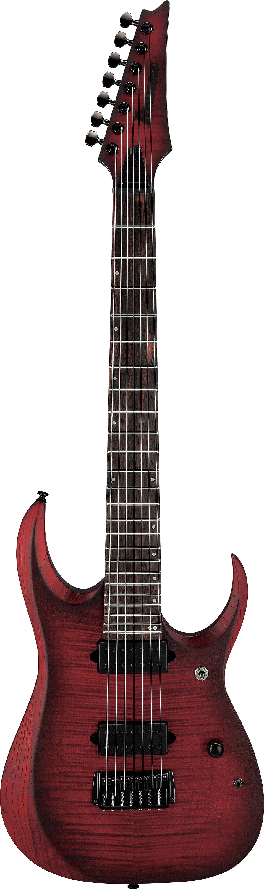 RGD721FA-WUF Wine Red Burst Flat E-Gitarre  