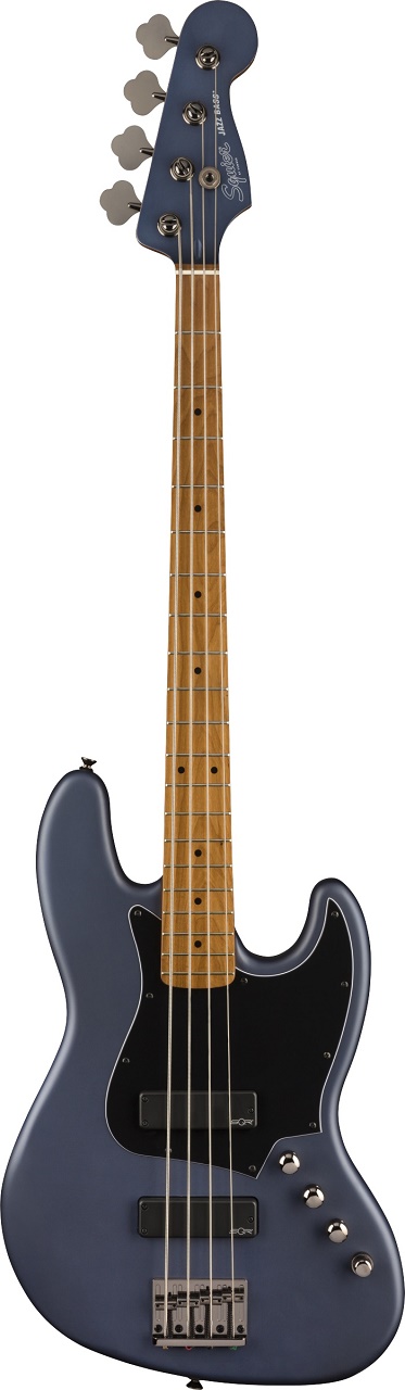 FSR Contemporary Active Jazz Bass® HH, Roasted Maple Fingerboard, Midnight Satin