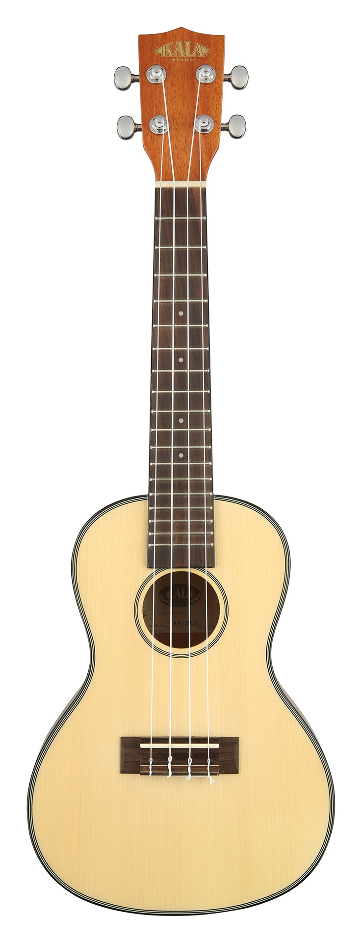 KA-SCG - Solid Spruce Mahogany Concert Ukulele, with Bag (UB-C)