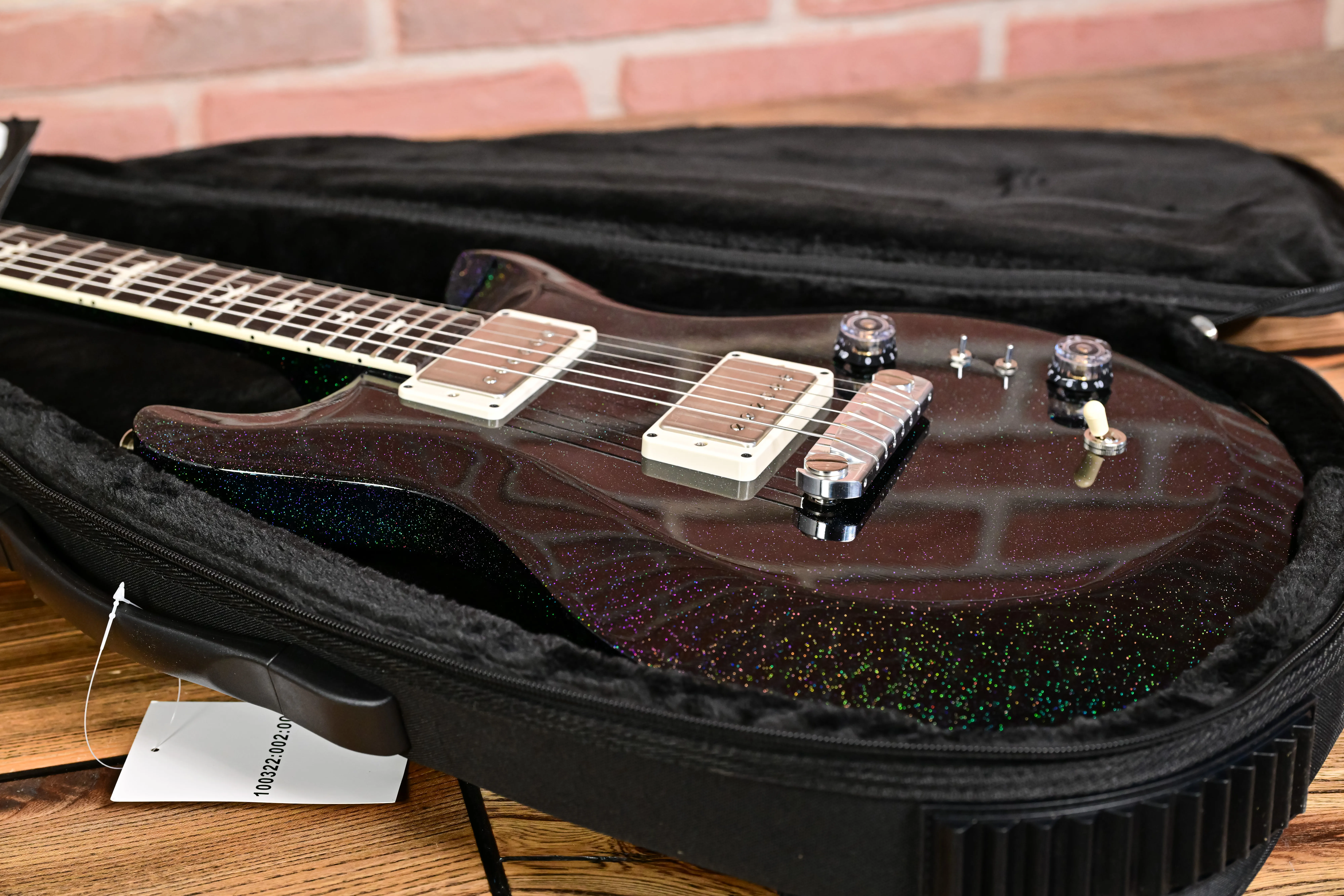 S2 Mira 594 Black  Rainbow Holoflake