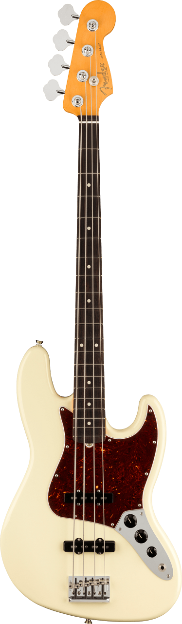 American Professional II Jazz Bass®,  Olympic White