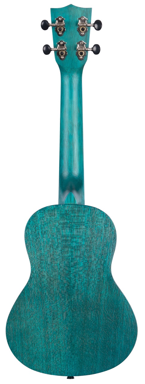 KA-MRT-BLU-C - Ocean Blue Watercolor Meranti Concert Ukulele