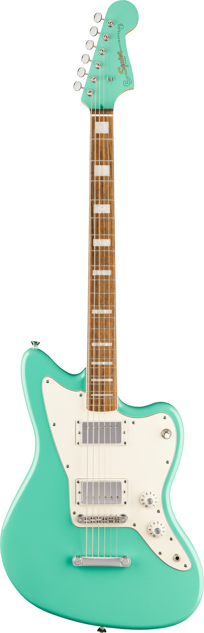 Paranormal Baritone Jazzmaster HH Sea Foam Green