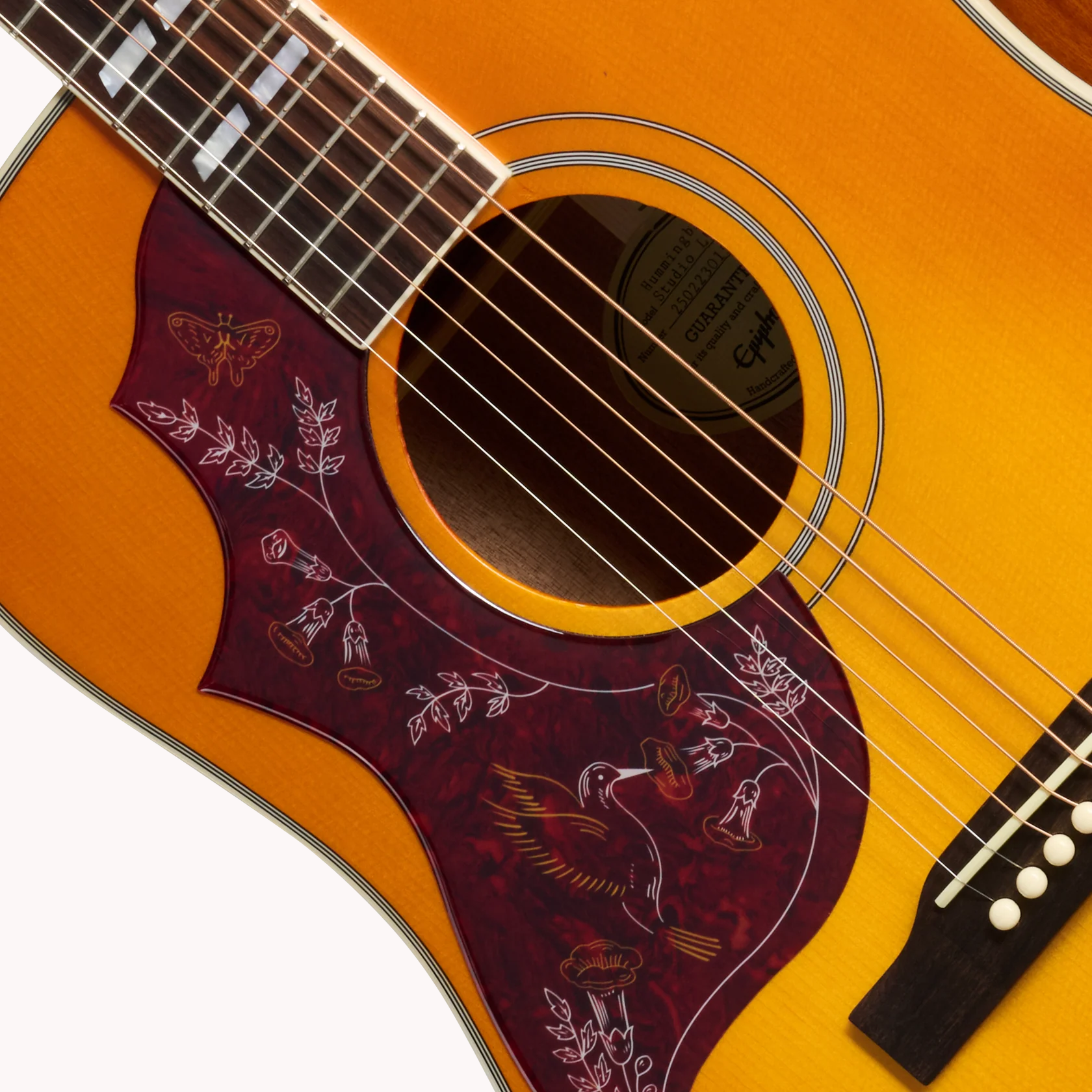 Hummingbird Studio Heritage Cherry Sunburst Left-Handed