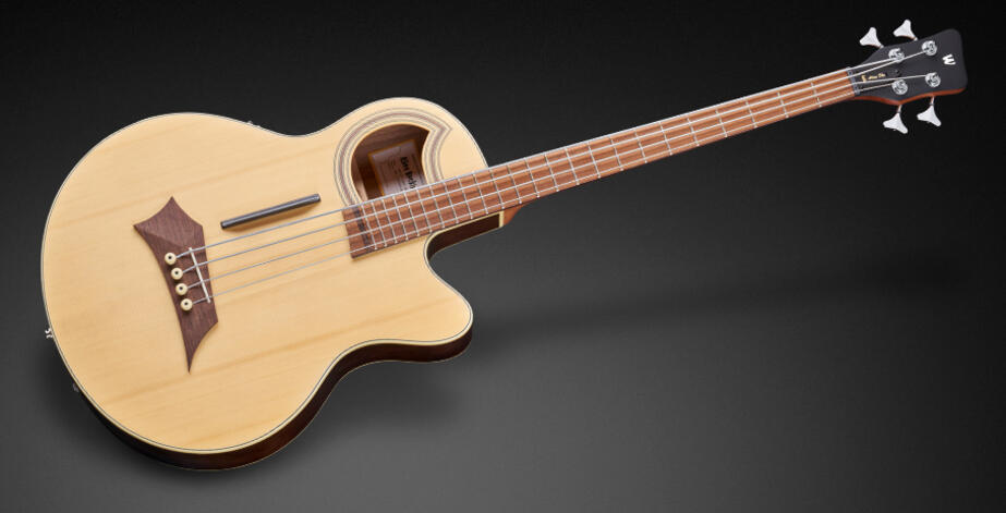 Alien Deluxe Hybrid Thinline, 4-String - NTS "B-Stock"