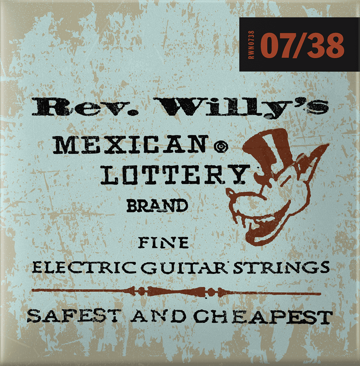 Rev Willy Mexican Lottery Strings extra light 007-038