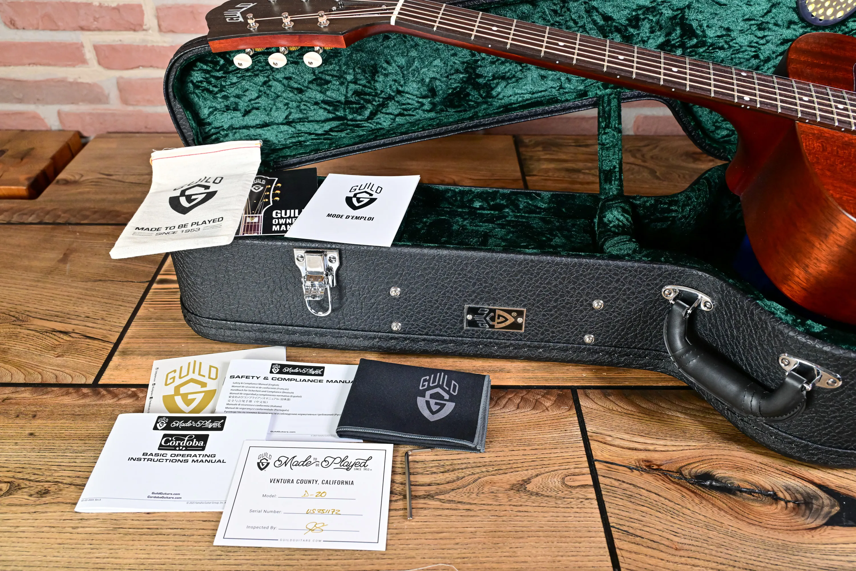 D-20 Natural USA Dreadnought