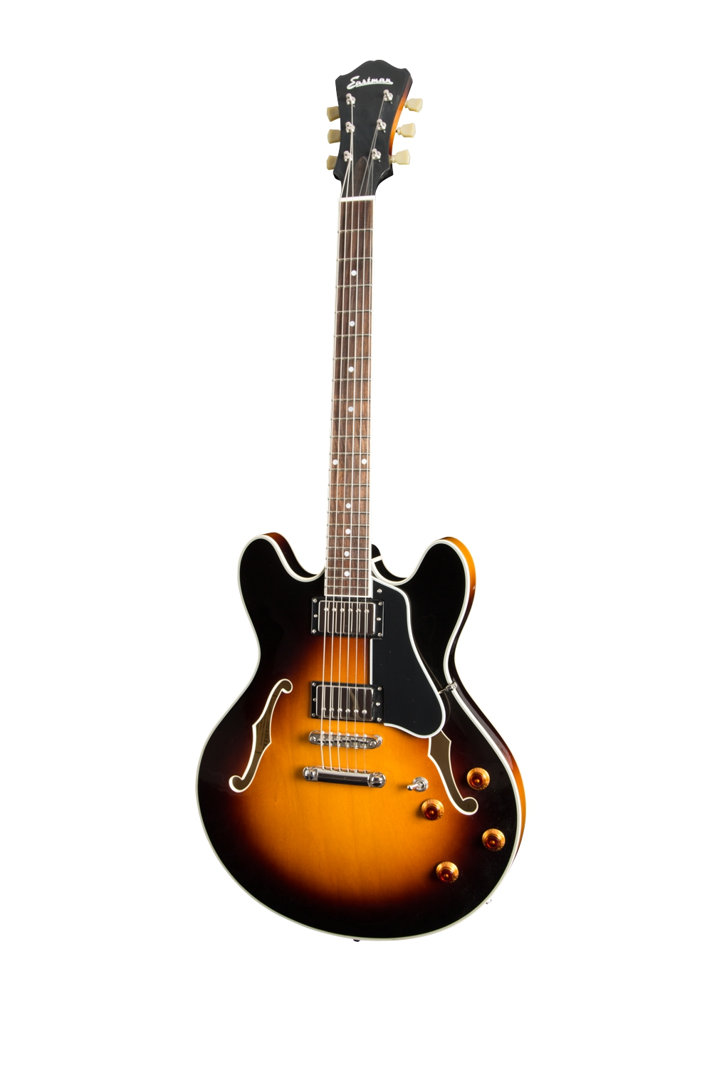 T386-SB Sunburst  Thinline E-Gitarre