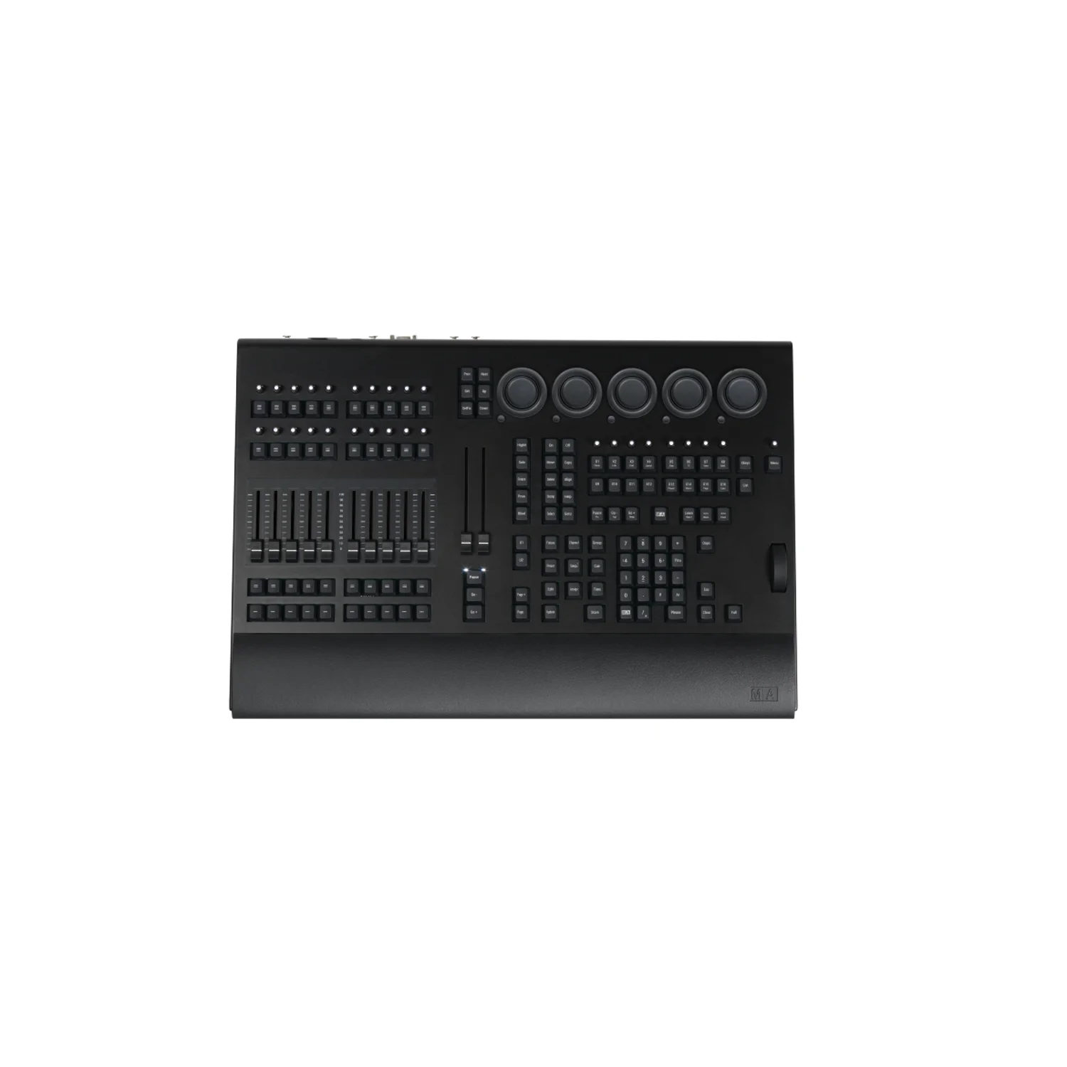 MA Lighting grandMA3 onPC Command Wing Vorderansicht – kompakter PC-Lighting-Controller