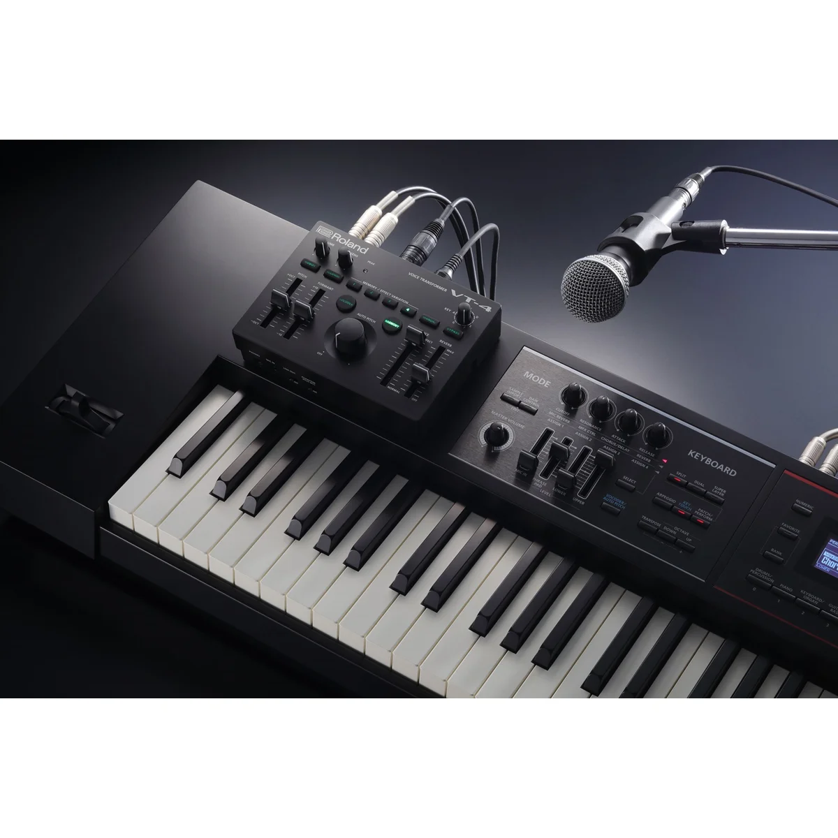 Roland VT-4 Voice Transformer – Einsatz als Vocal-Prozessor bei Live-Performance