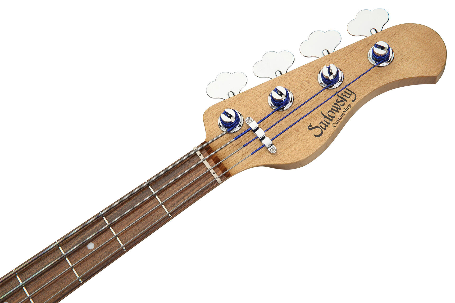 Custom Shop 21-Fret Vintage M/J Bass, 4-String - Caramel Burst Transparent Satin