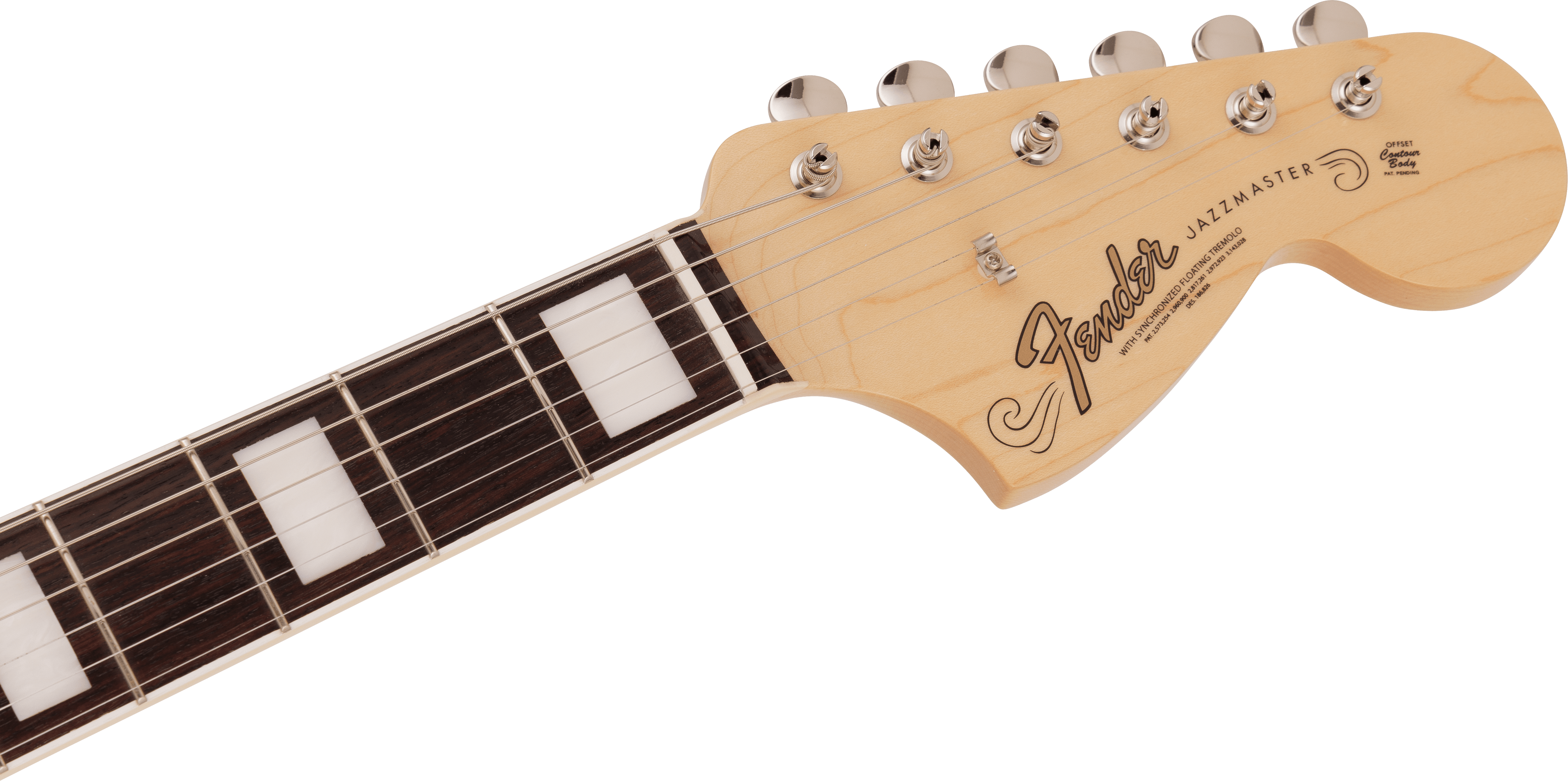 2023 Collection Made in Japan Traditional Late 60s Jazzmaster®, Rosewood Fingerboard, 3-Color Sunbur