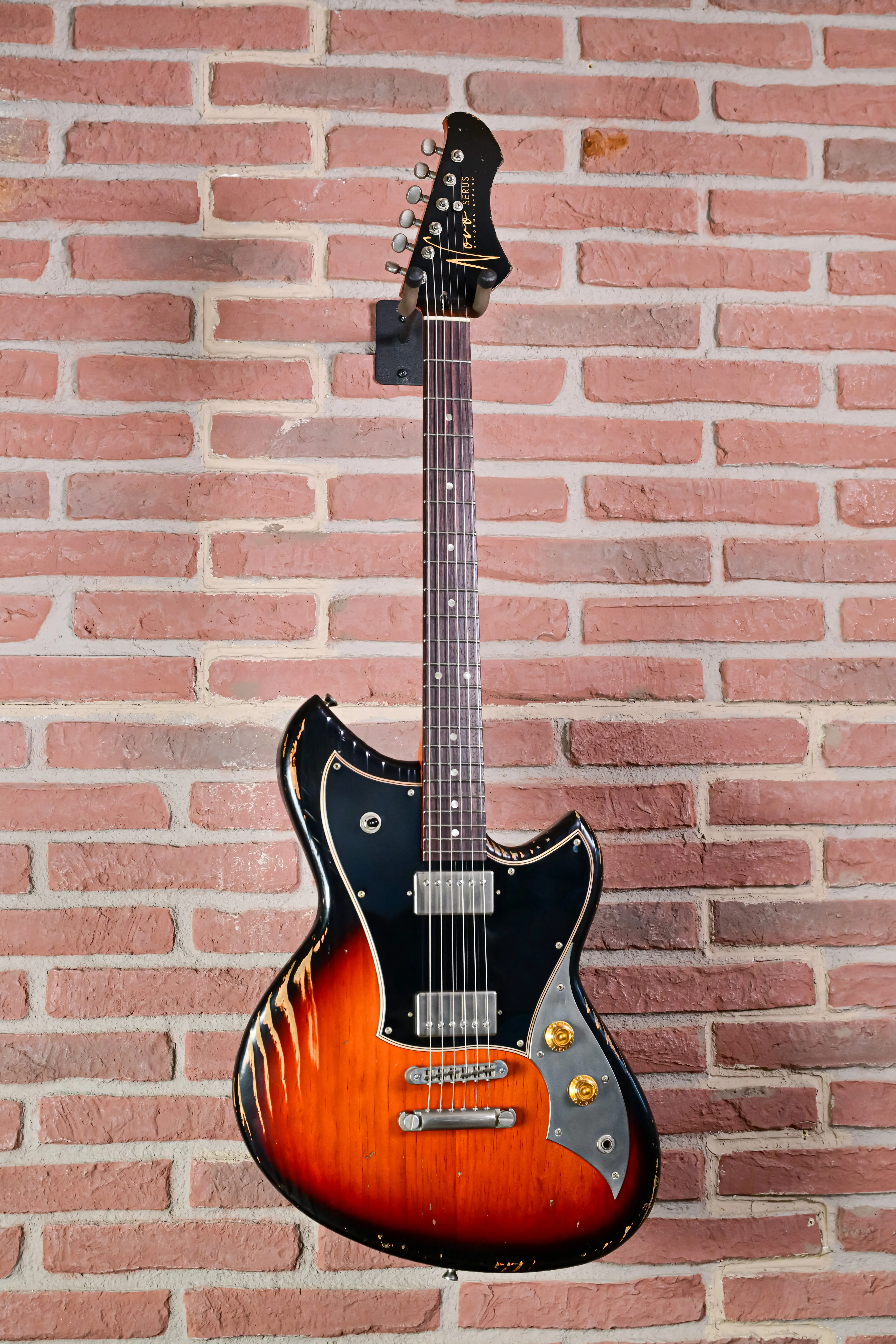 Serus H2 Firebird Burst 5-Ply Black Medium Distress