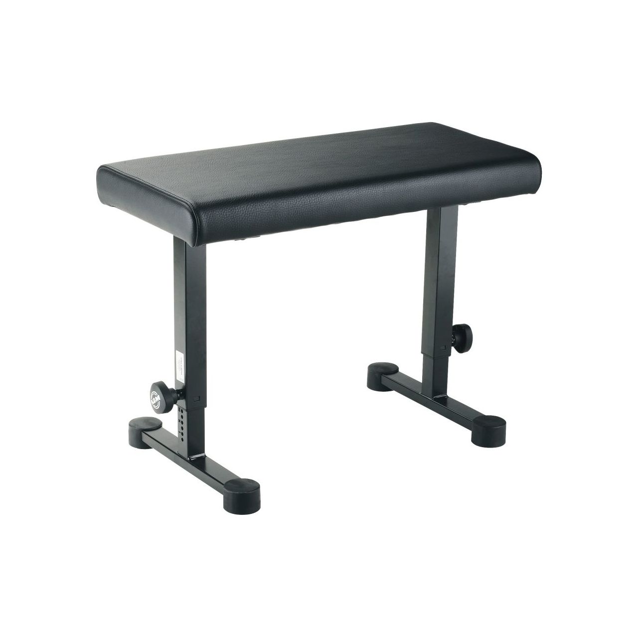 14085 Klavierbank Kunstleder in schwarz