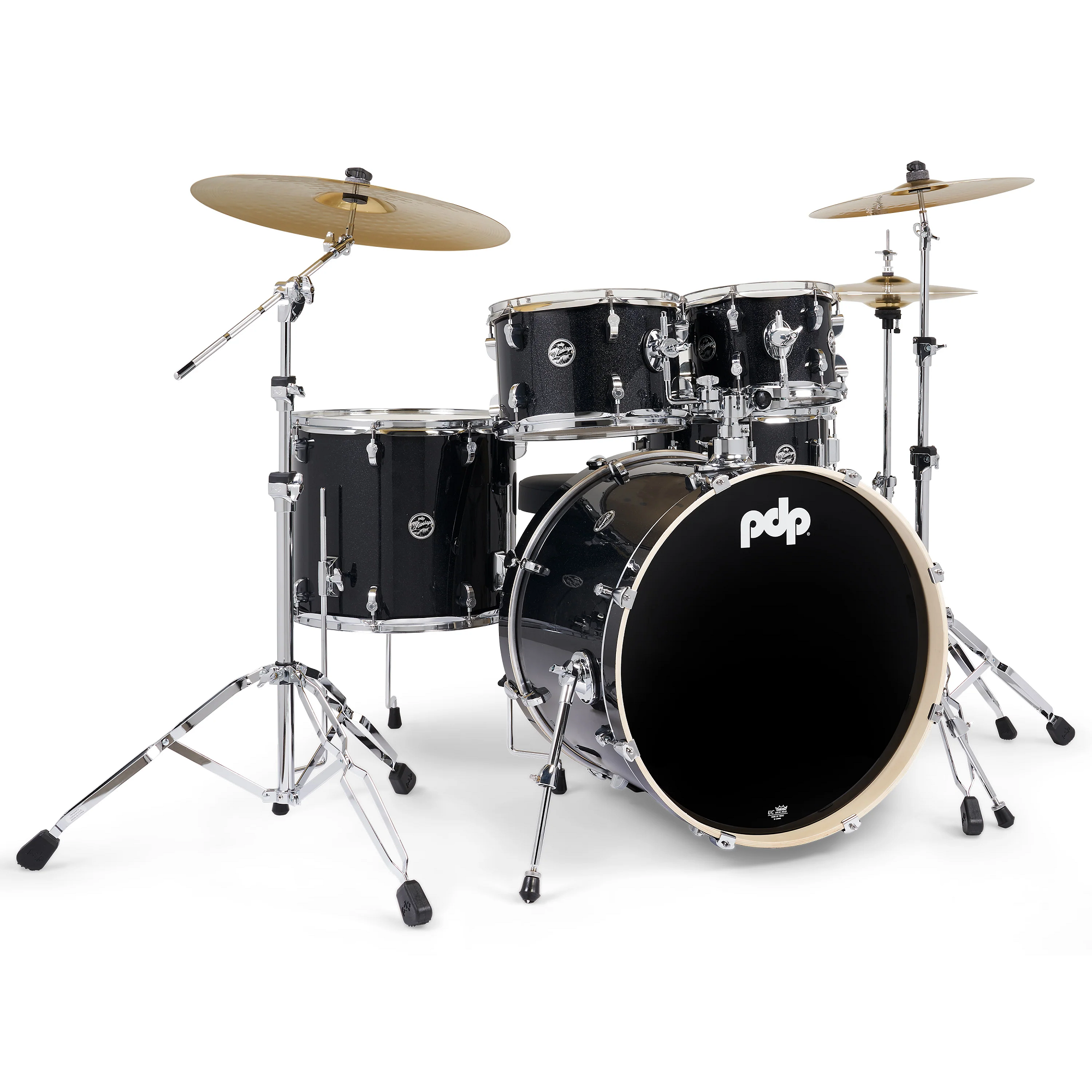  PDP Mainstage 5-Piece Drum Kit Black Sparkle