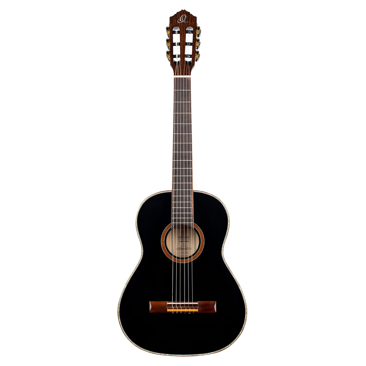R221BK-3/4 Konzertgitarre in Schwarz B-Stock