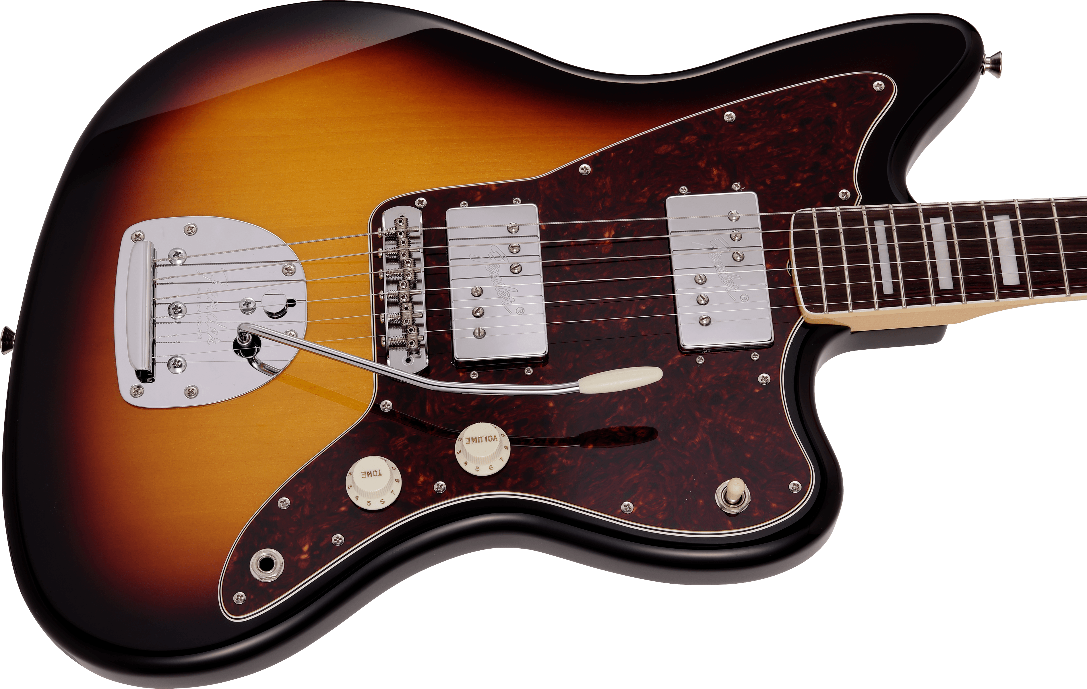 Made in Japan Traditional 60s Jazzmaster® HH Limited Run, Rosewood, 3-Color Sunburst