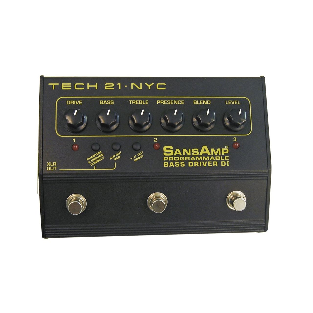 Sansamp Bass Driver D.I. programmable - Programmierbarer Bass Driver DI