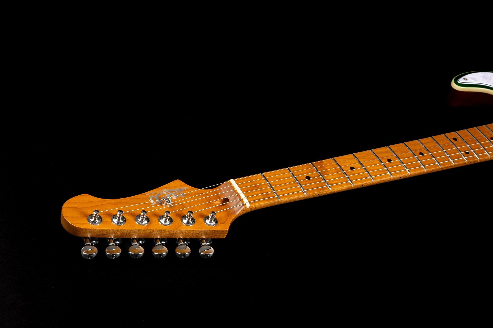 JS-600 TGR E-Gitarre Transparent Green