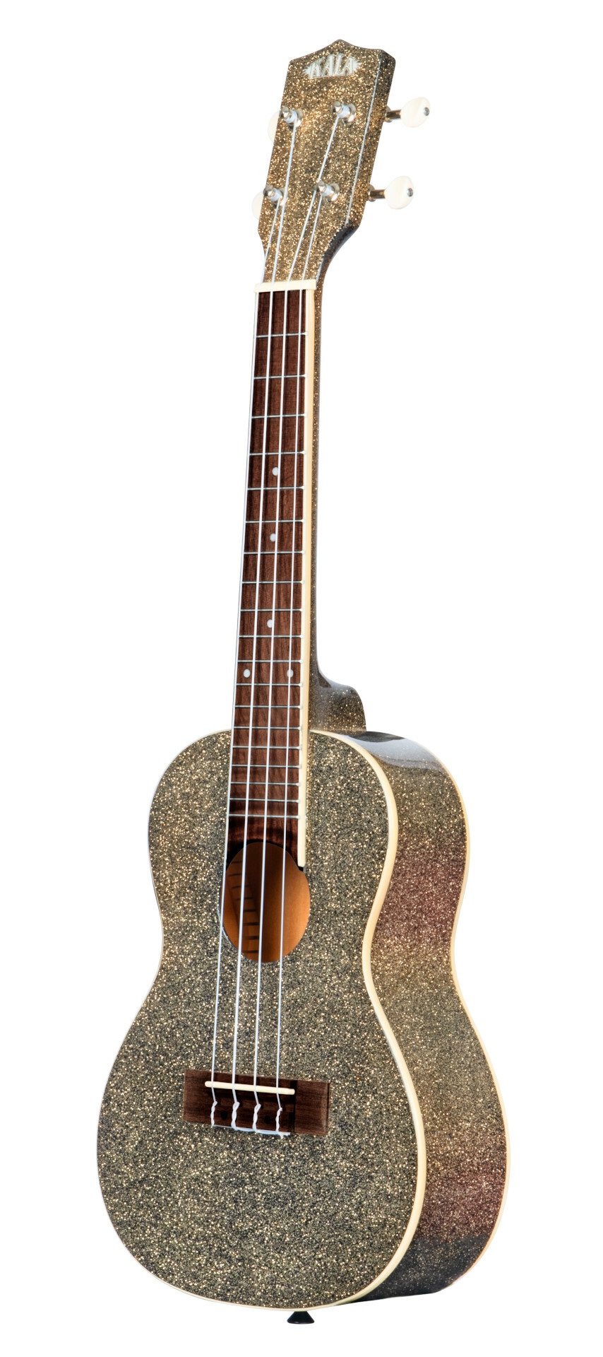 KA-SPRK-GOLD - Sparkle Series Stardust Gold Concert Ukulele, with Bag (UB-C)