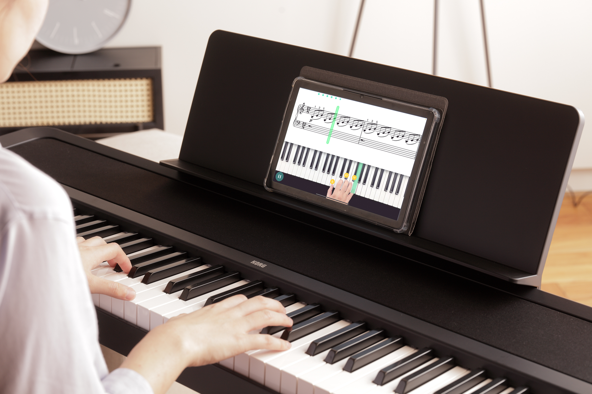Digitalpiano B2+ schwarz