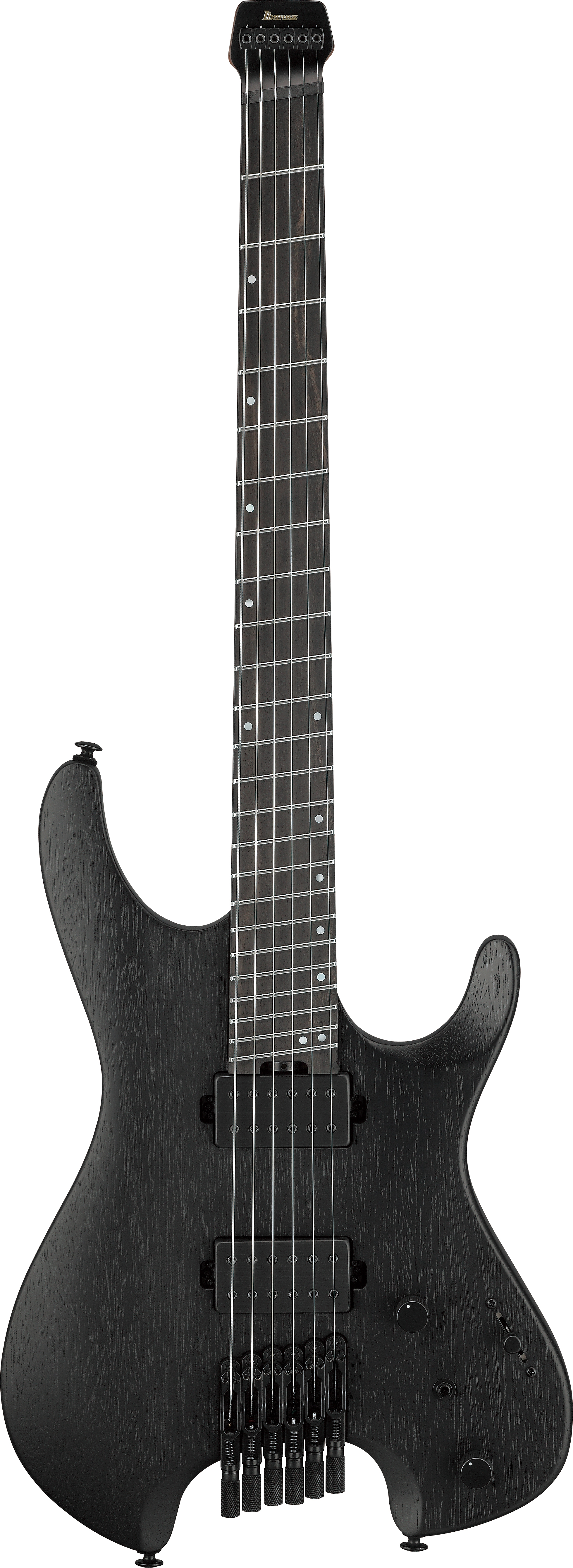 QX52B-WK Quest Headless E-Gitarre Weathered Black 