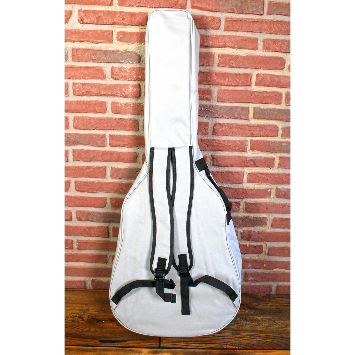 Gigbag Westerngitarre - Silbergrau 