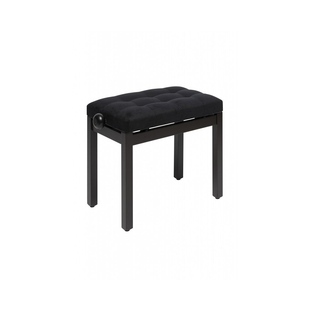 PB36 RWM VBK Klavierbank Rosenholz matt / Sitz Samt schwarz