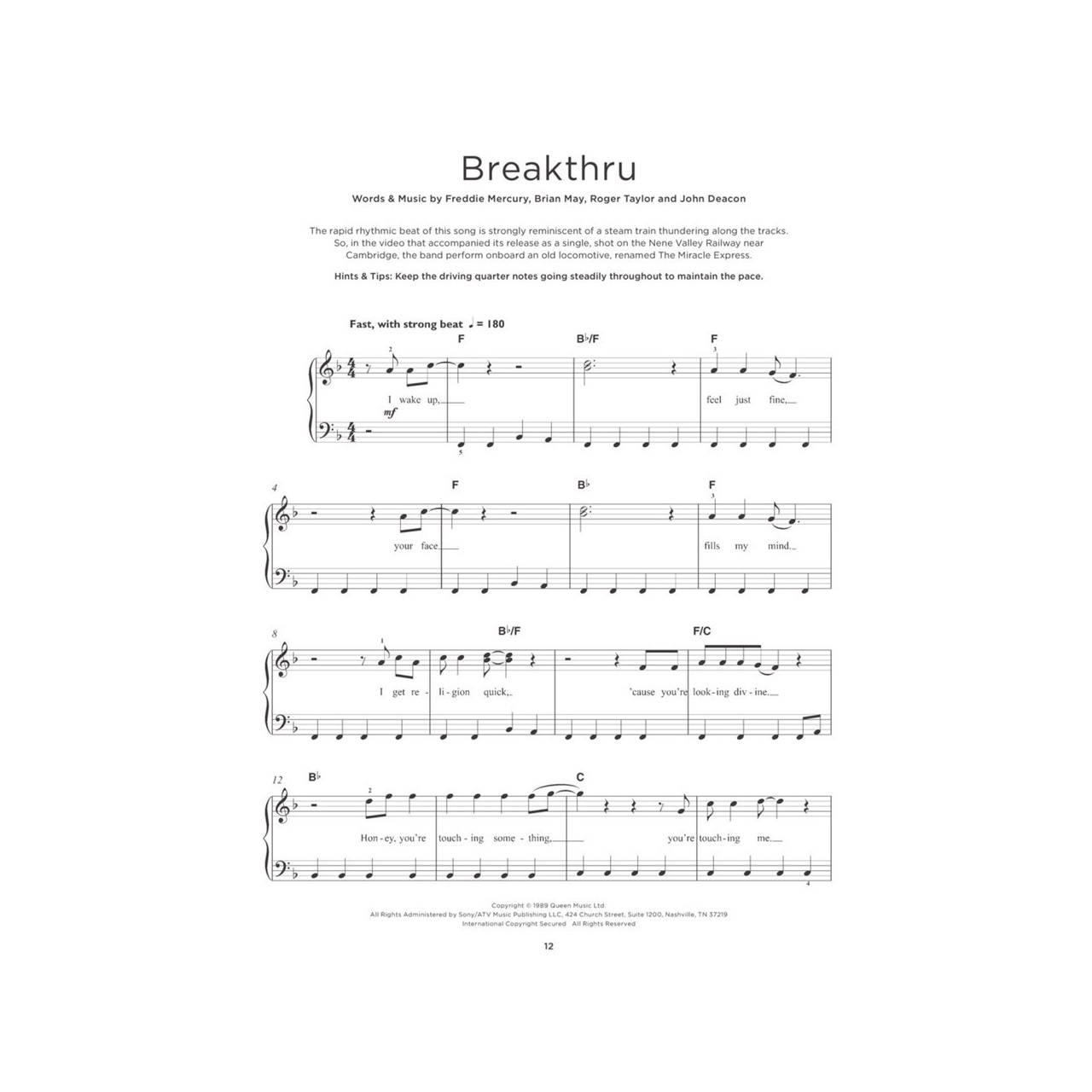 Really Easy Piano: Queen