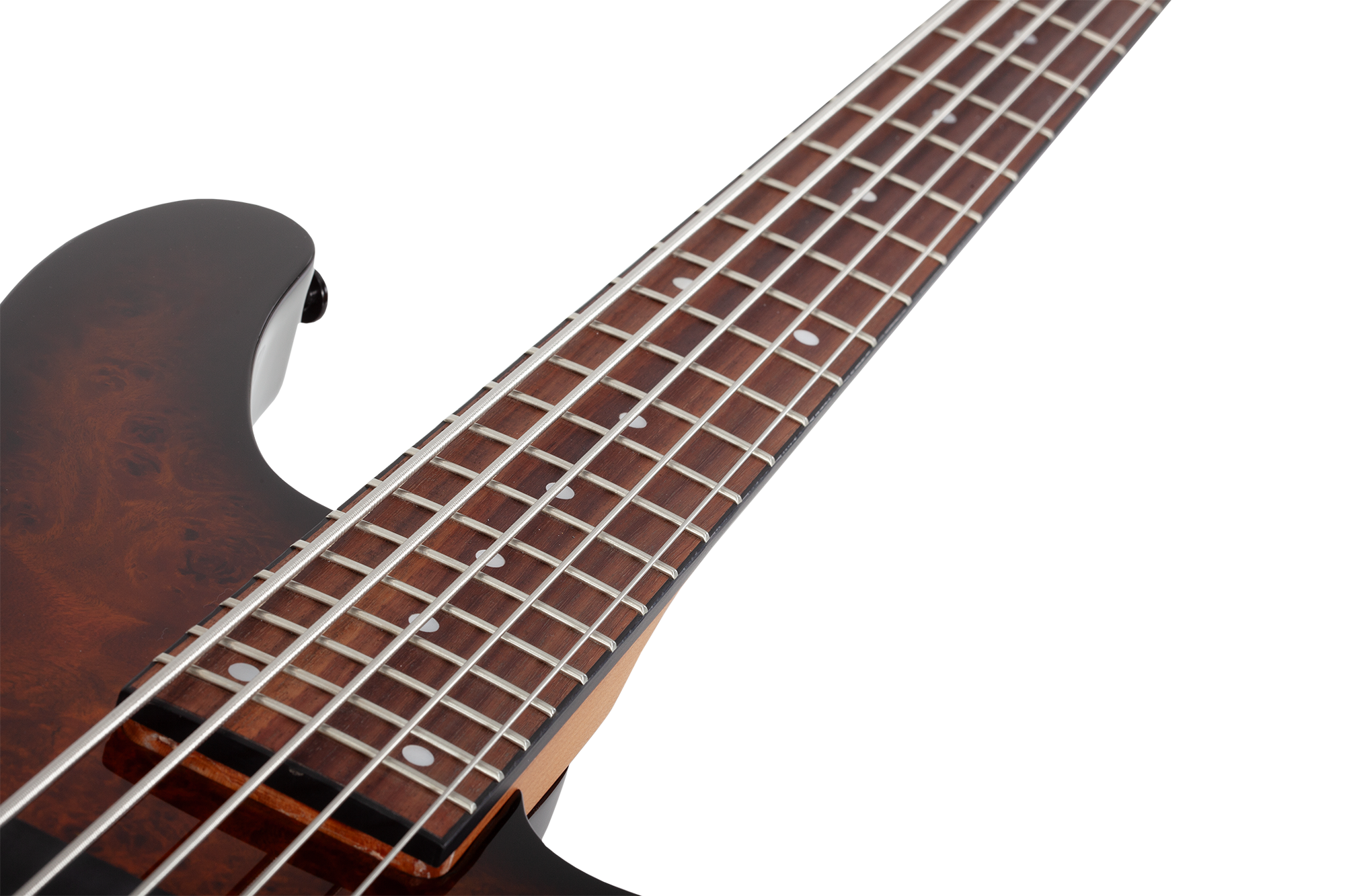 C-5 Standard Bass Tobacco Burl