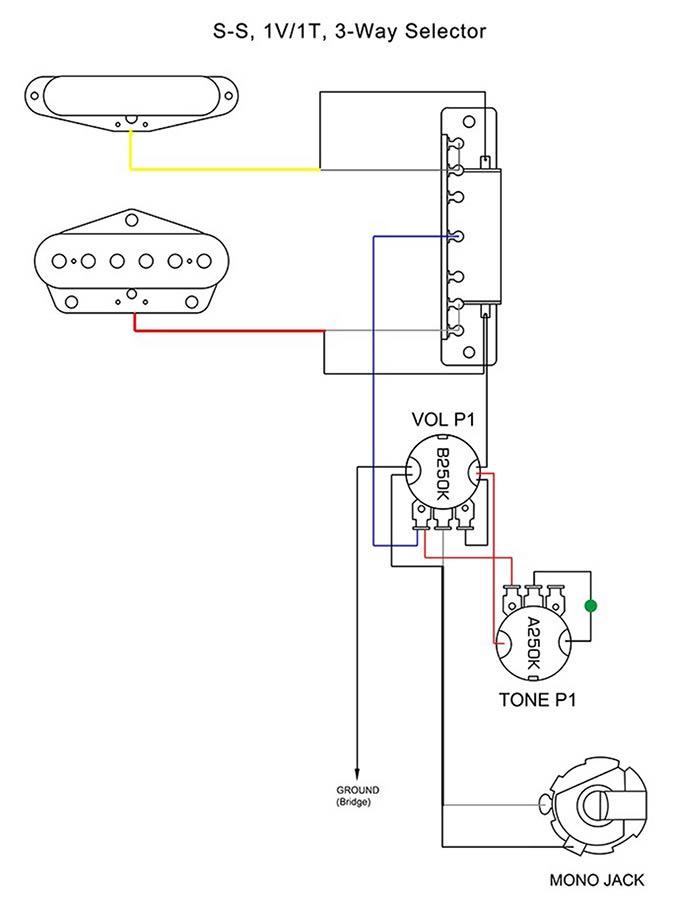 T-Style E-Gitarren-Bausatz DIY
