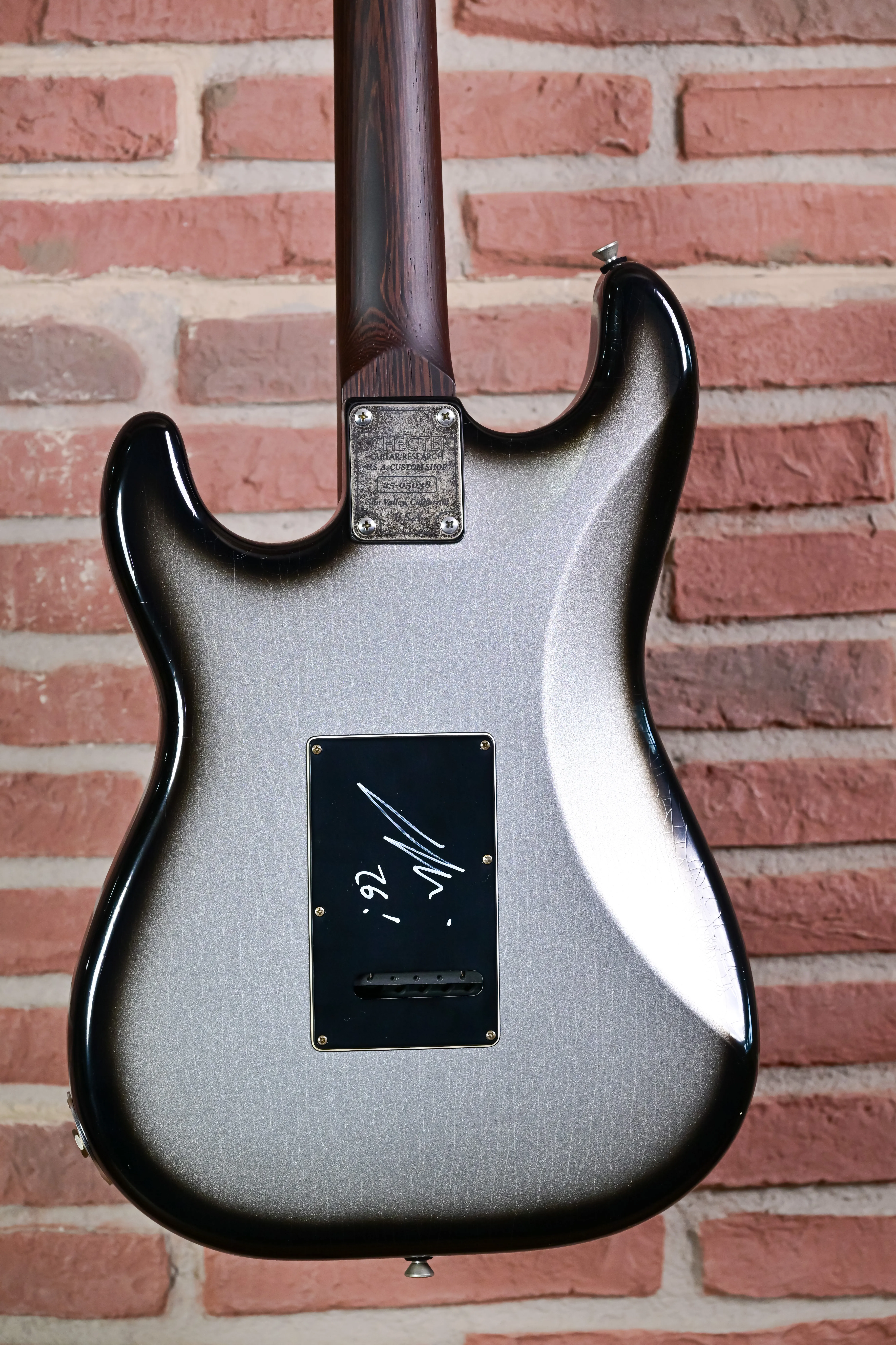 Nick Johnston Handsigned Traditional USA Custom Shop HH Atomic Mercury #25-05038