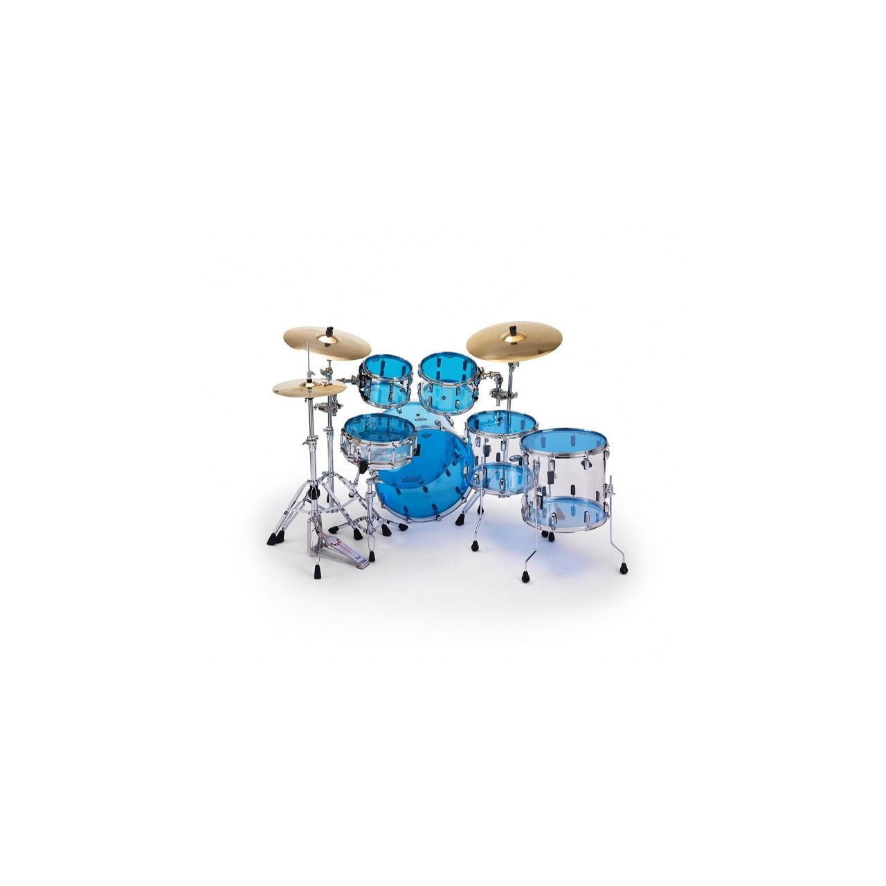 14" Colortone blau Emperor Clear