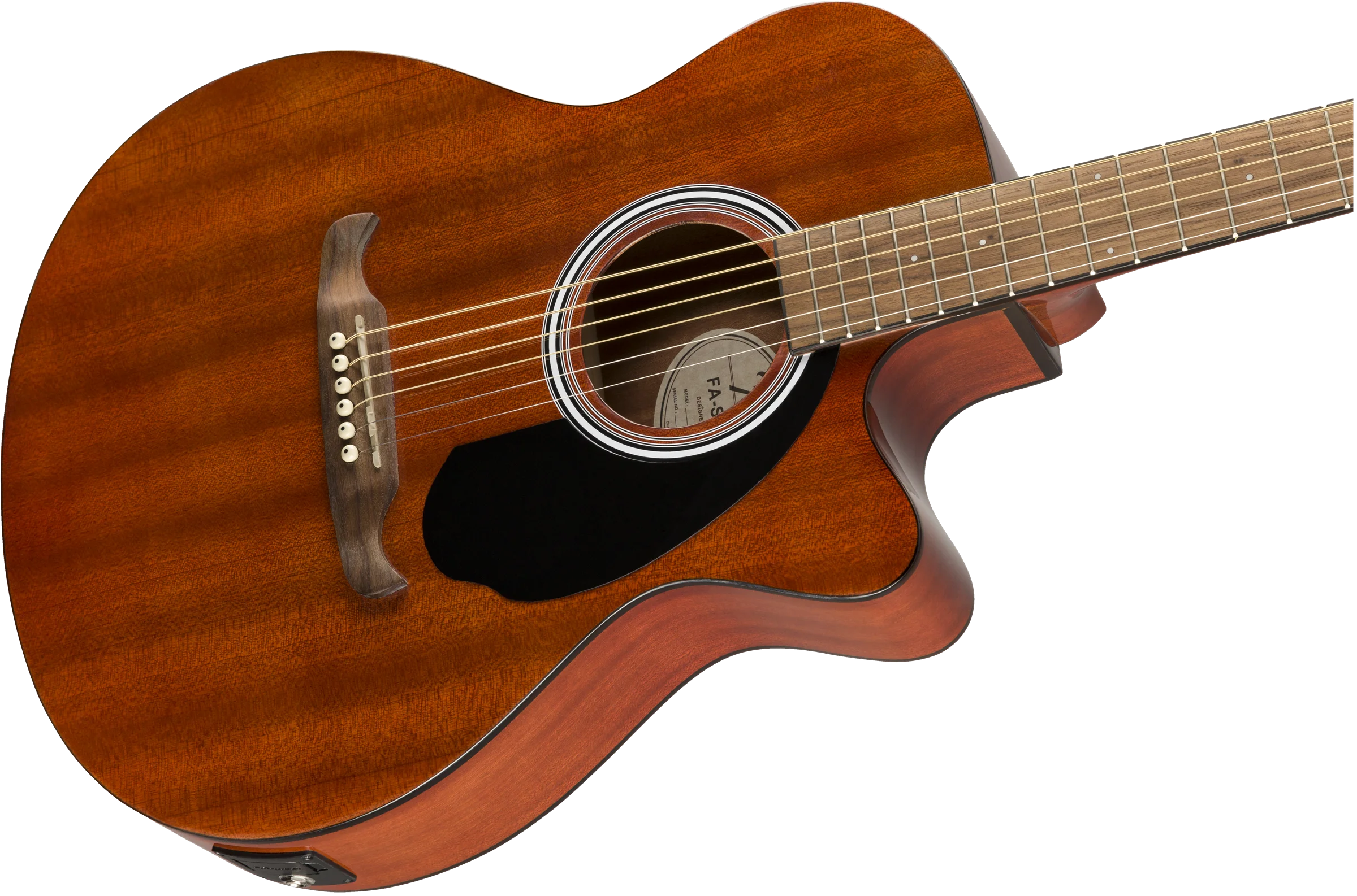 FA-135CE Concert All-Mahogany Natural