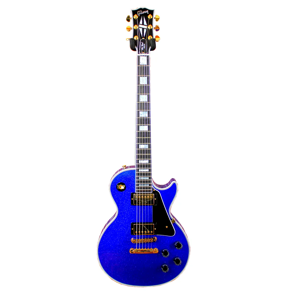 Les Paul Custom M2M Dark  Blue Sparkle