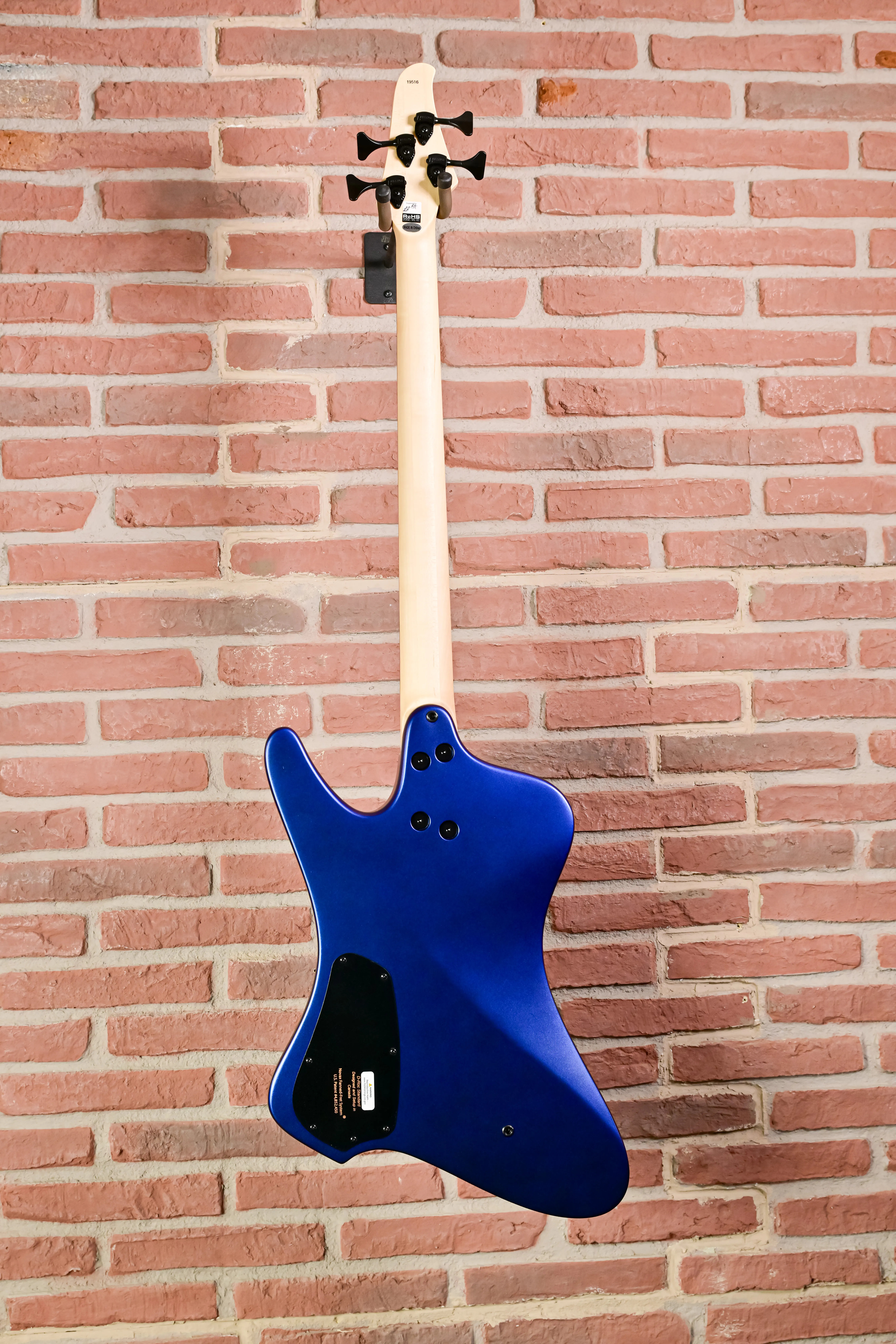 D-Roc 4 Bass Matte Blue to Purple Colorshift Multiscale