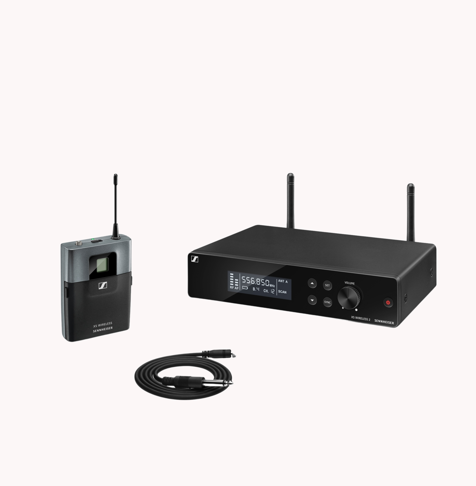 XSW 2-Cl1-E UHF True-Diversity UHF Wireless System