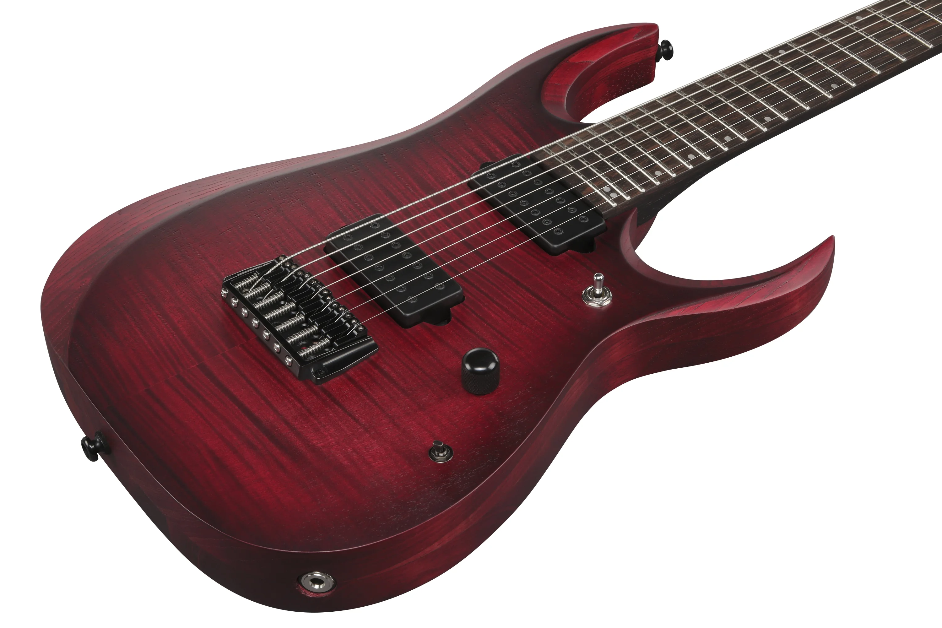 RGD721FA-WUF Wine Red Burst Flat E-Gitarre  