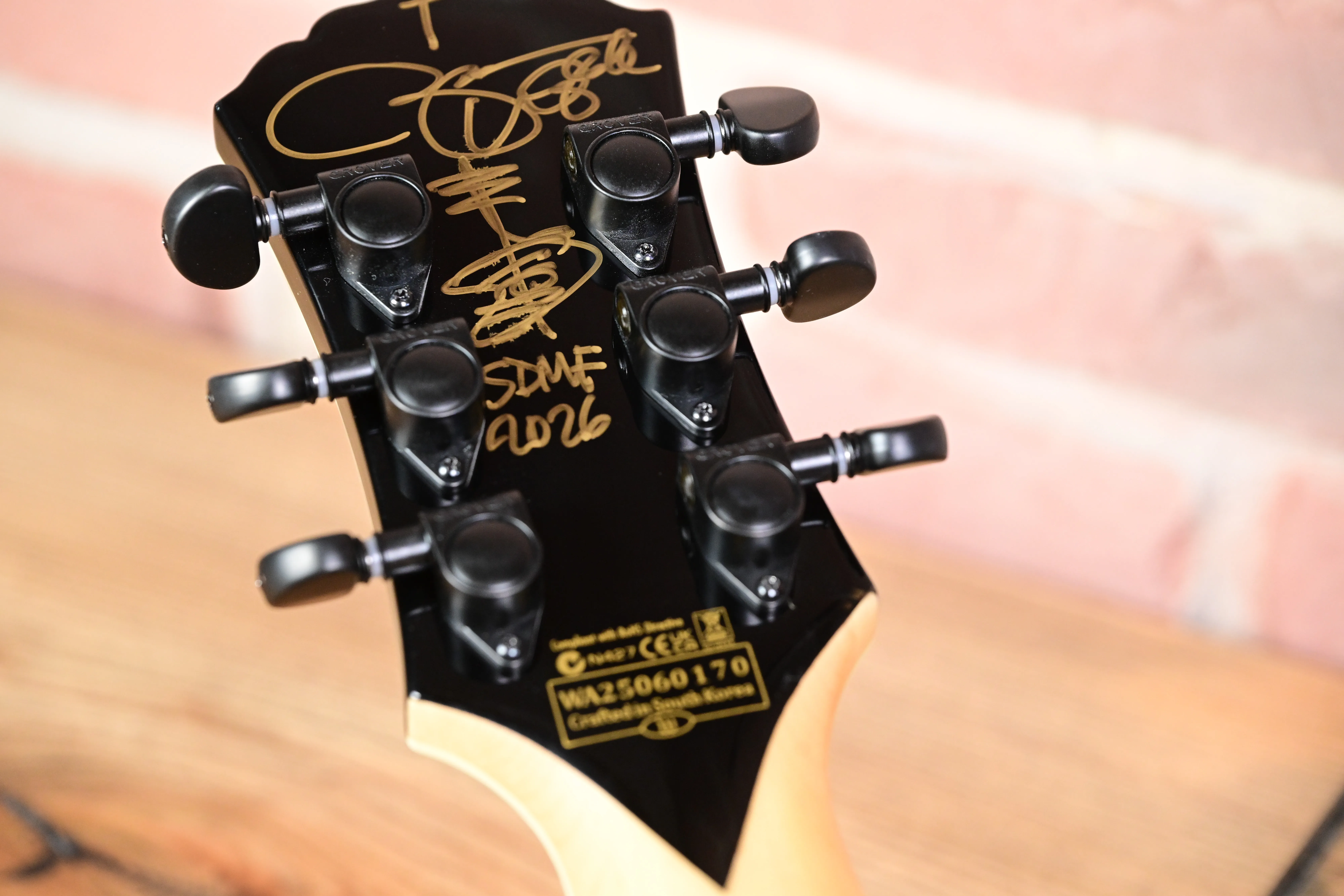 Barbarian Rawtop Psychic Bullseye signed by Zakk Wylde