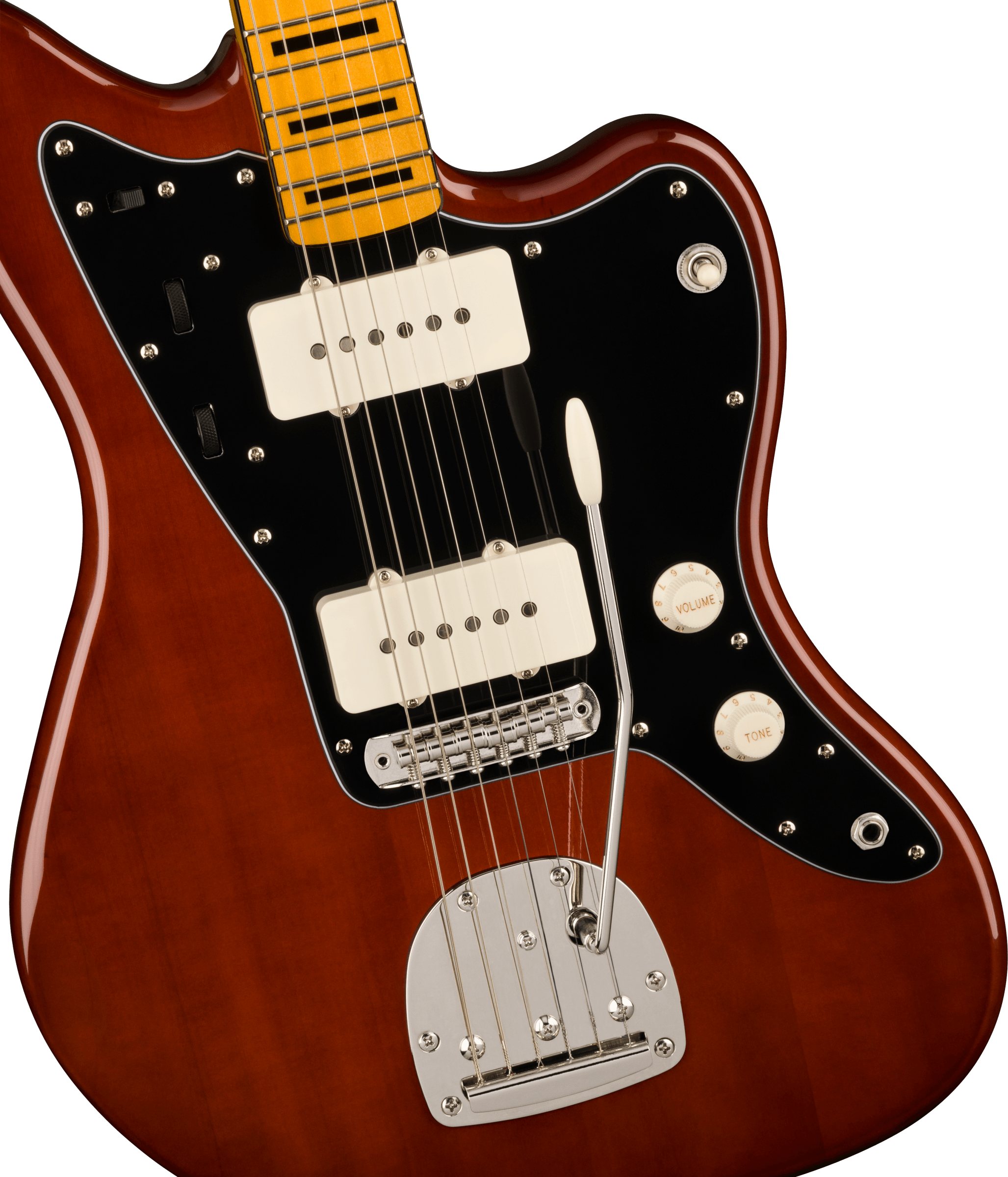 FSR Classic Vibe '70s Jazzmaster®, Maple Fingerboard, Black Pickguard, Walnut