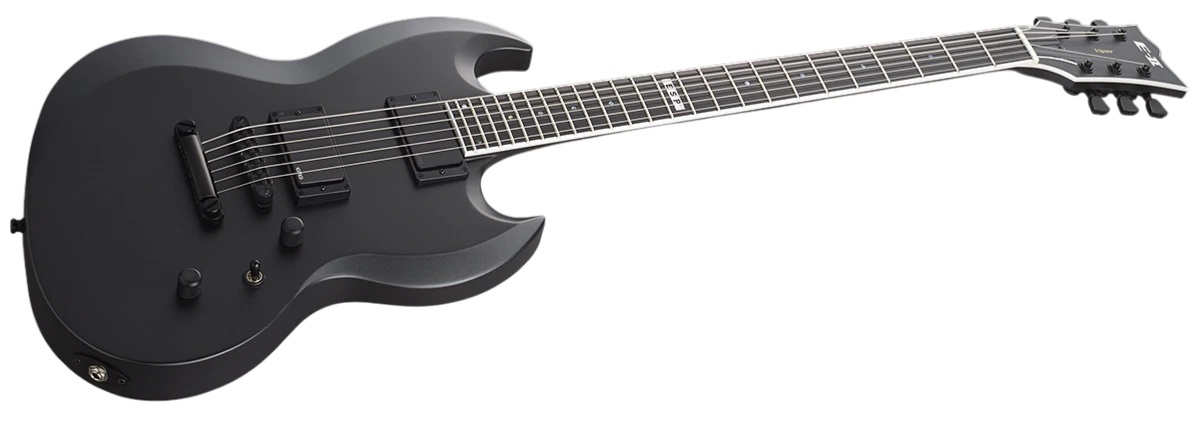 E-II Viper Baritone Charcoal Metallic Satin