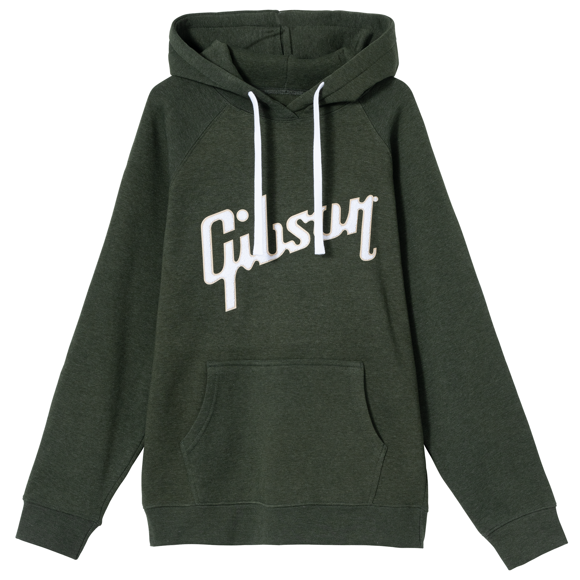 Hoodie Chenille Logo Heather  Green 2XL