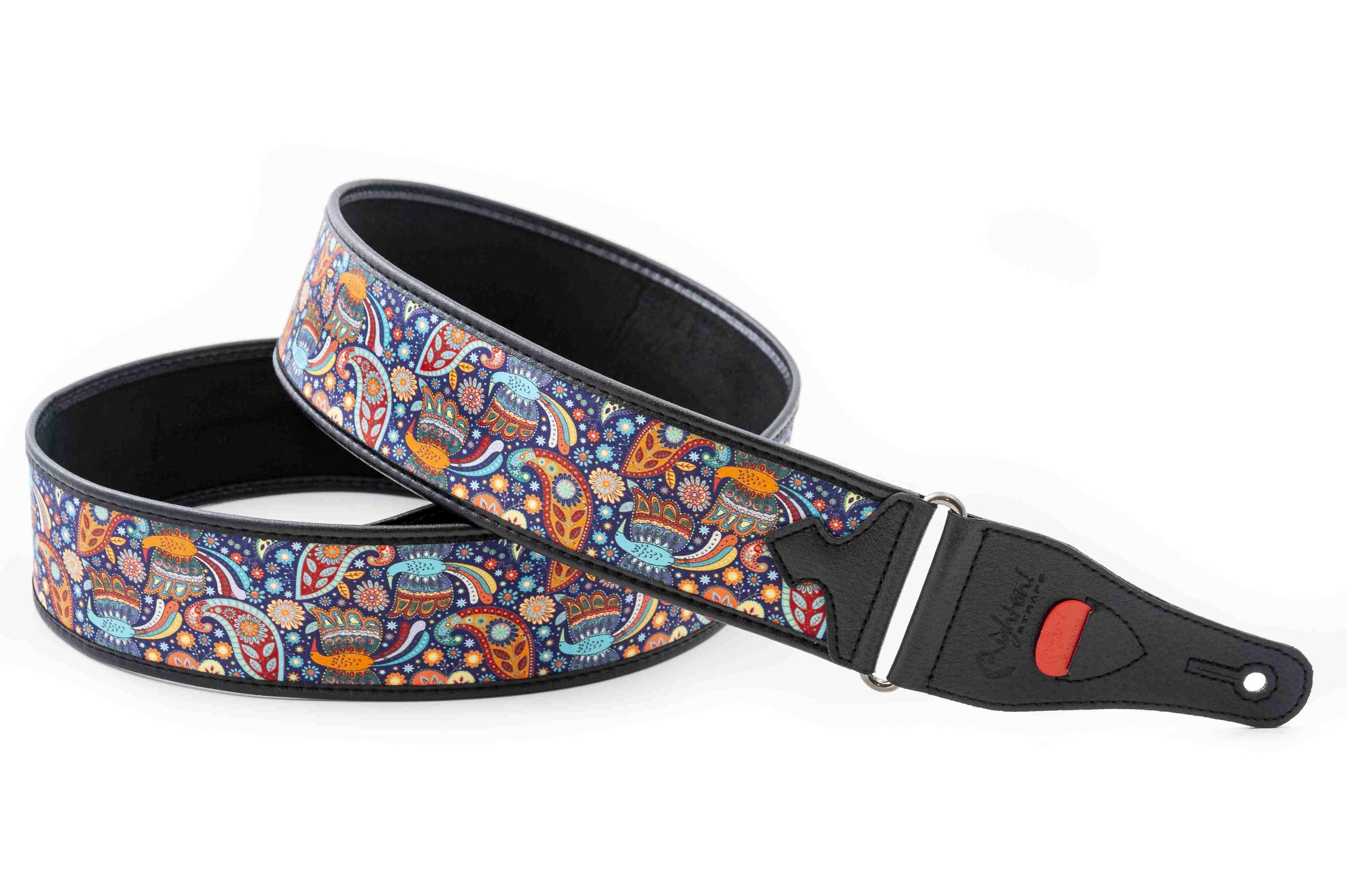 Kashmir Blue Guitar Strap