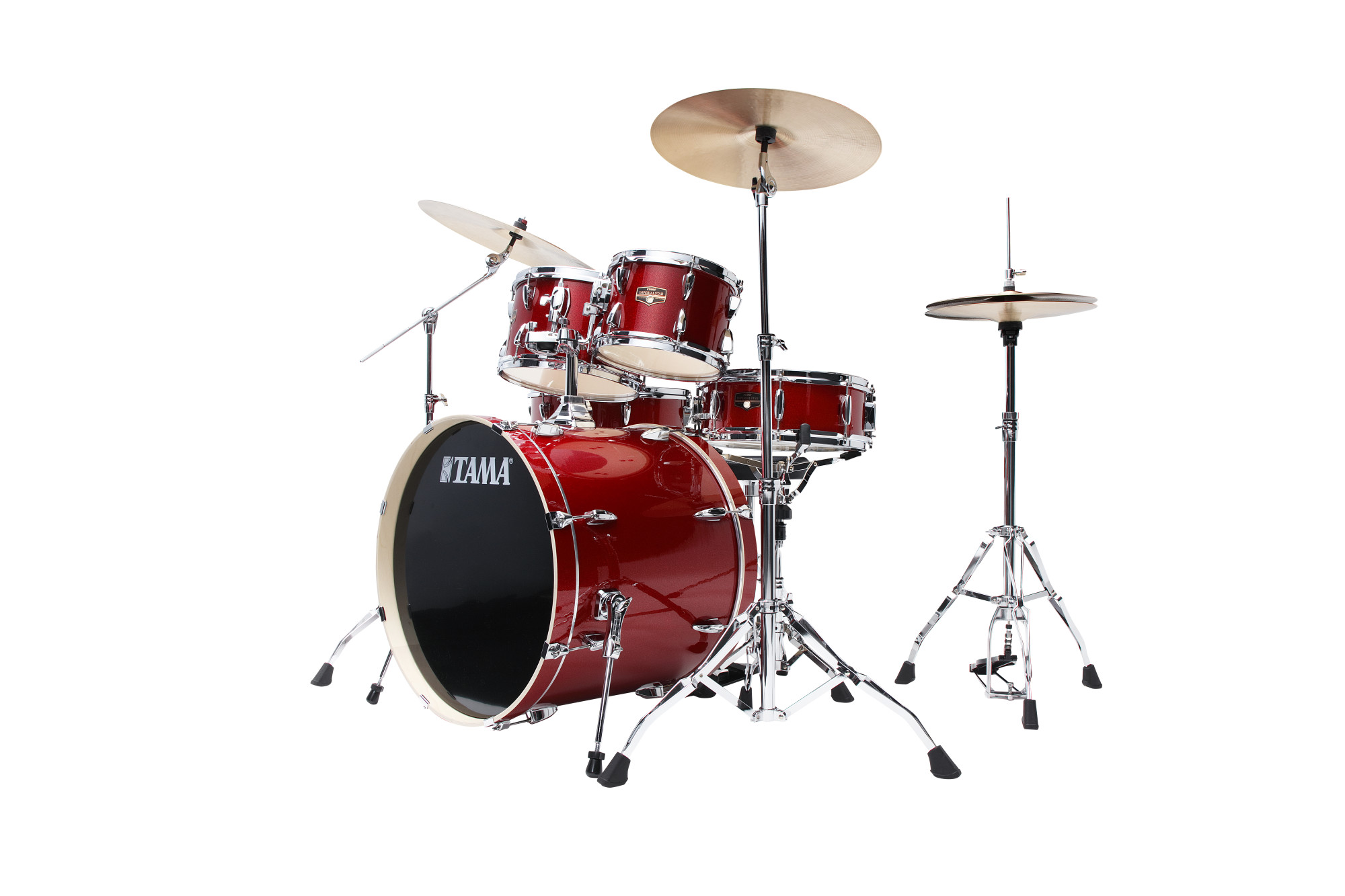 IP52H6W Imperialstar Drum Set 5 teilig - Burnt Red Mist
