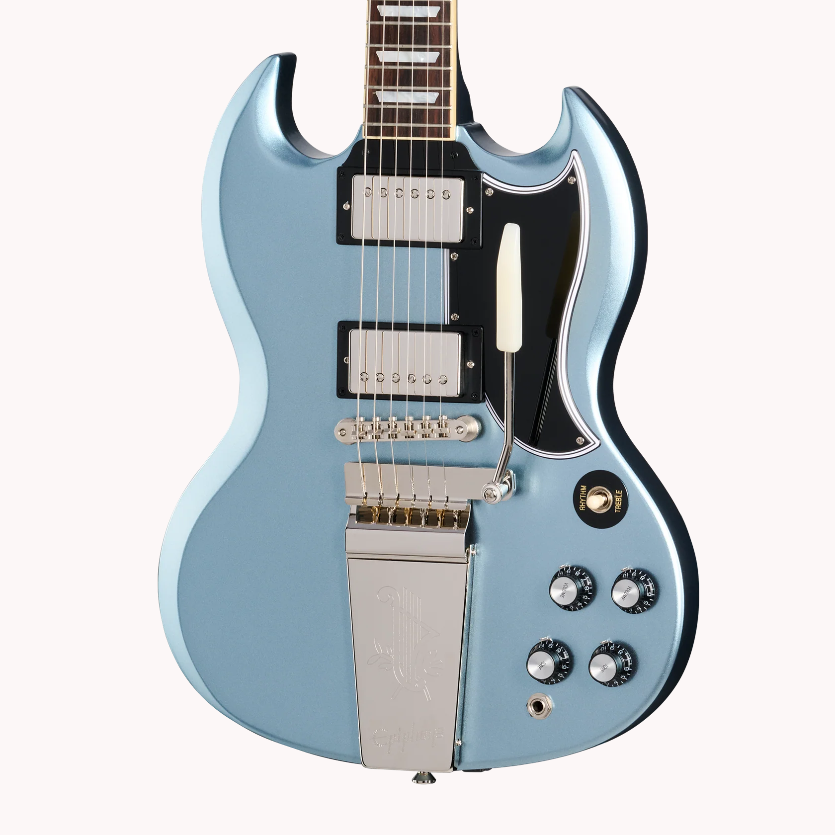 SG Standard 1964 Reissue with Maestro Vibrola IGC Pelham Blue