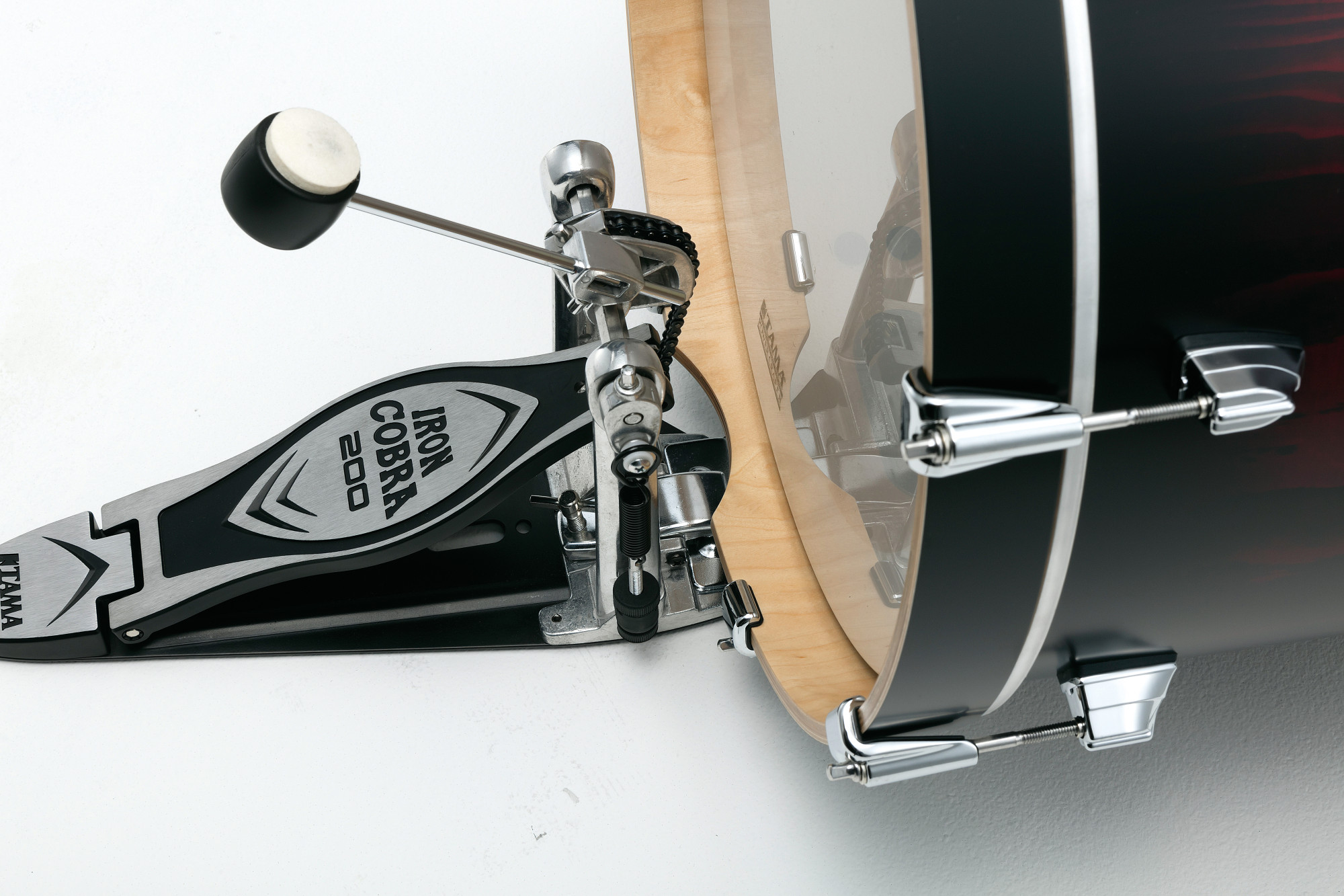 Superstar Classic Drum Set 3 teilig - Transparent Black
