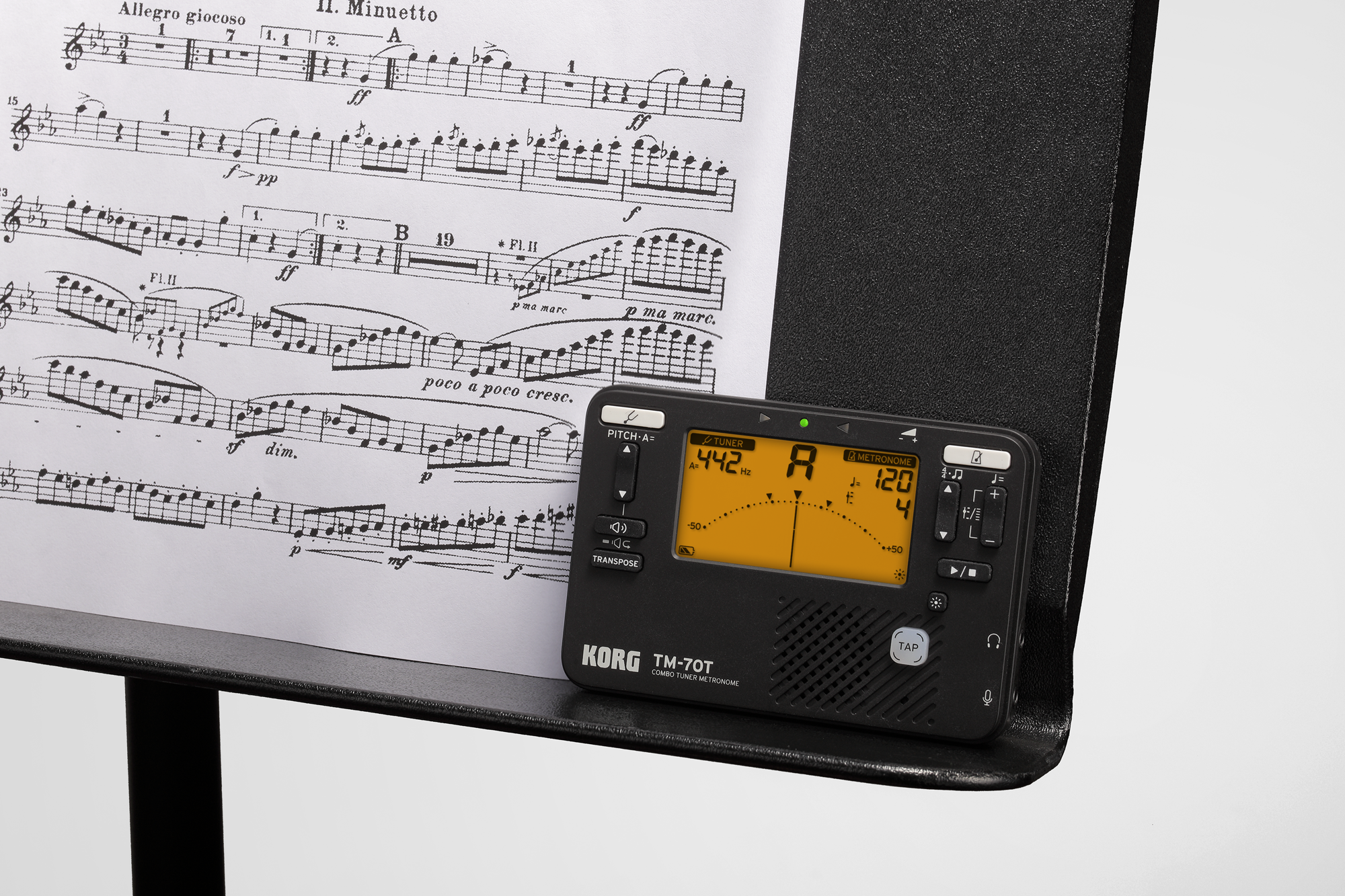 TM-70 Stimmgerät Schwarz