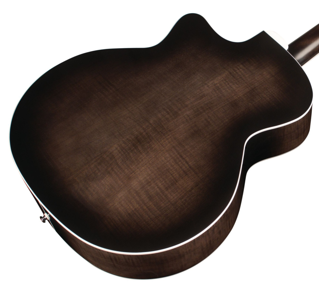 F-2512CE Deluxe Archback Trans Black Burst (B-Stock)